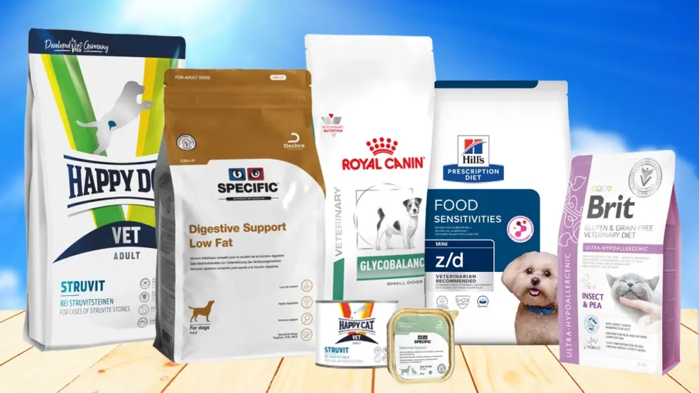 Veterinary therapeutic diets